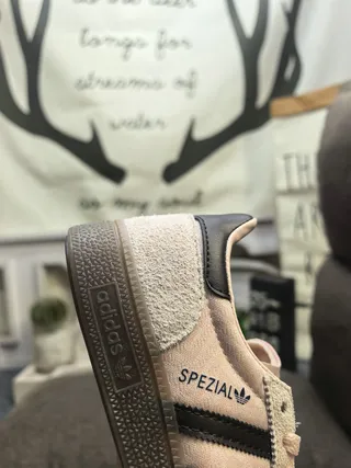 Adidas Spezial Pink Beige Suede Lifestyle Sneakers 3