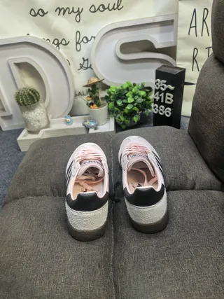 Adidas Spezial Pink Beige Suede Lifestyle Sneakers 8