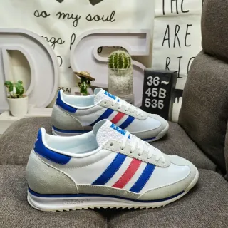 Adidas Spezial White Blue Red Gray Lifestyle Sneakers