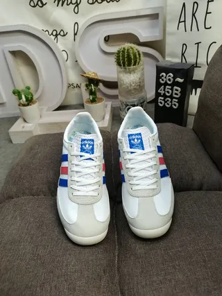 Adidas Spezial White Blue Red Gray Lifestyle Sneakers 10