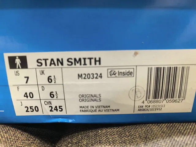 Adidas Stan Smith White and Green Lifestyle Sneakers 22