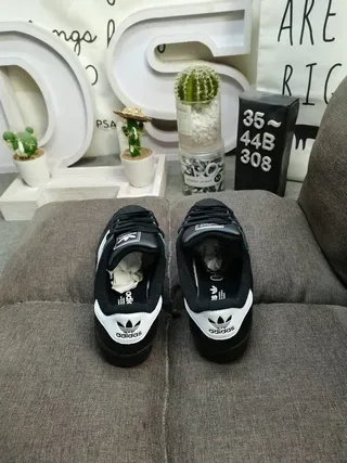 Adidas Superstar Tênis Lifestyle Pretos e Brancos 8