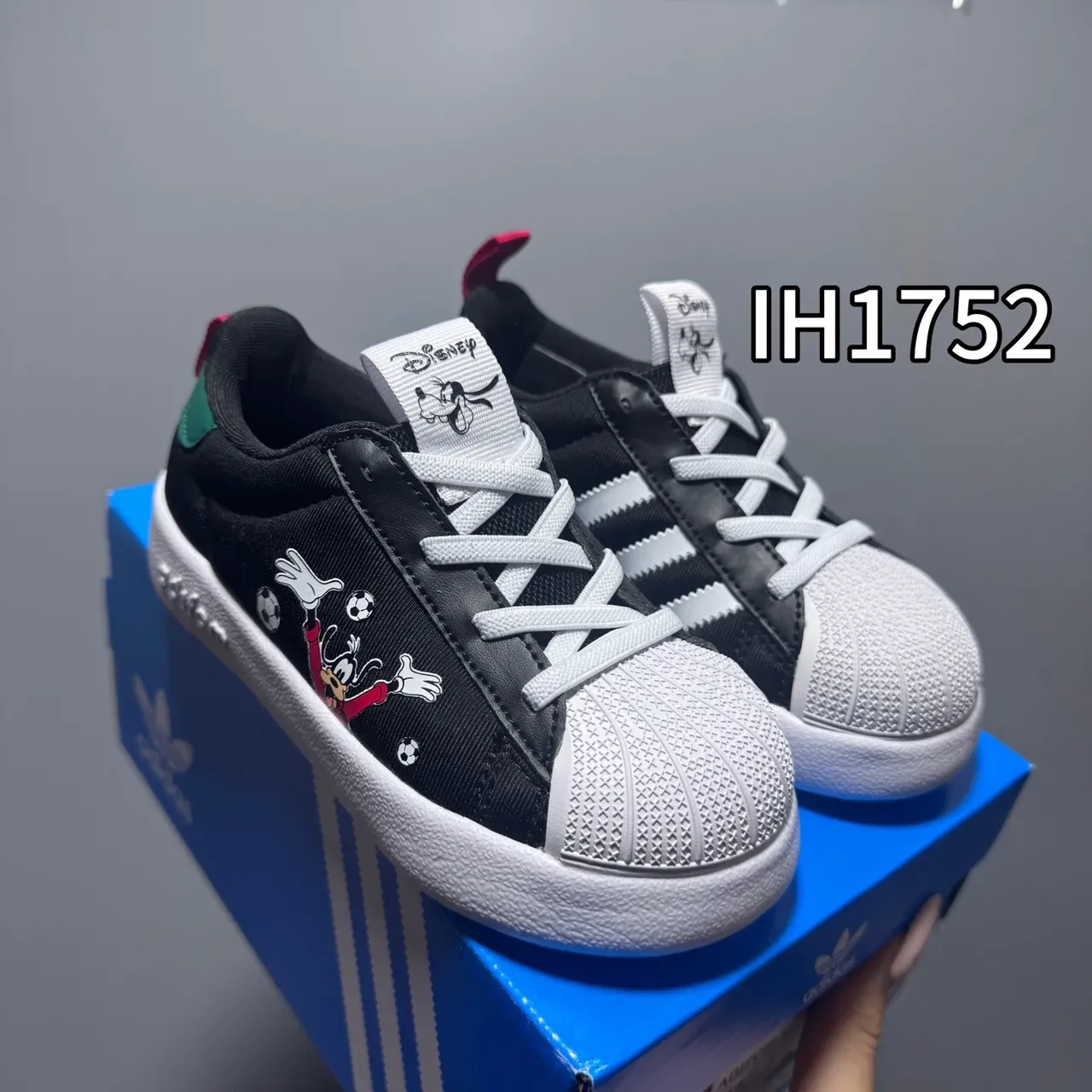 Adidas Superstar Black and White Lifestyle Sneakers 6