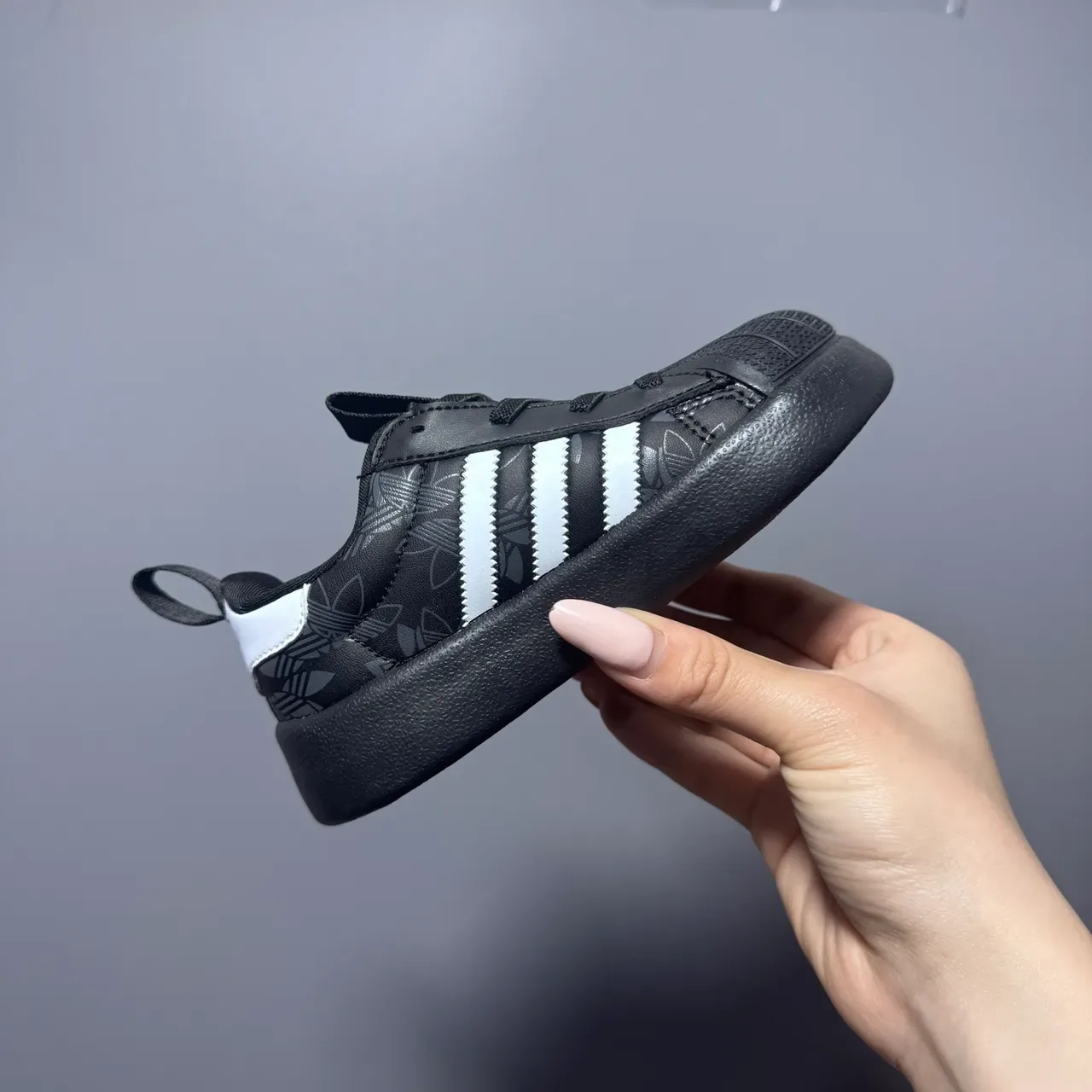 Adidas Superstar Black and White Lifestyle Sneakers 12