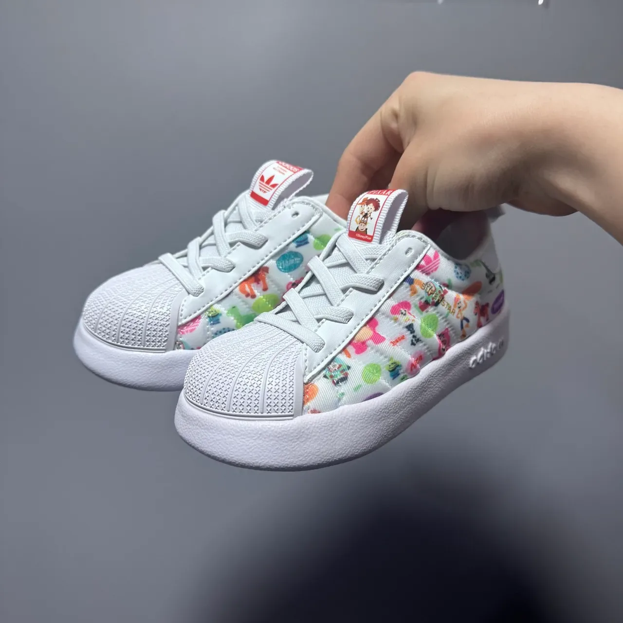 Adidas Superstar Black and White Lifestyle Sneakers 19
