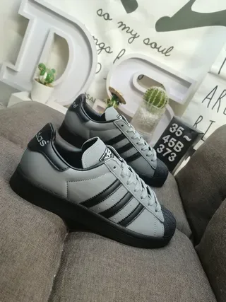 Adidas Superstar Black Green Yellow Pink Lifestyle Sneakers 9