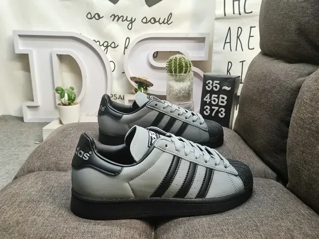 Adidas Superstar Black Green Yellow Pink Lifestyle Sneakers 11