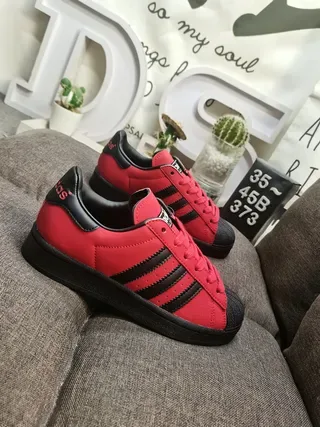 Adidas Superstar Black Green Yellow Pink Lifestyle Sneakers 19