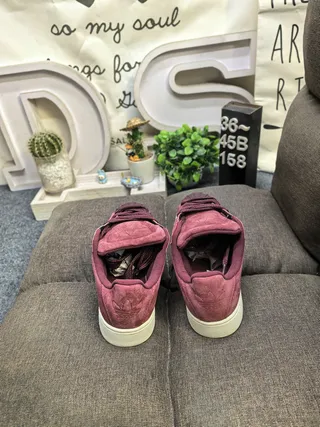 Adidas Superstar Burgundy Suede Lifestyle Sneakers 8