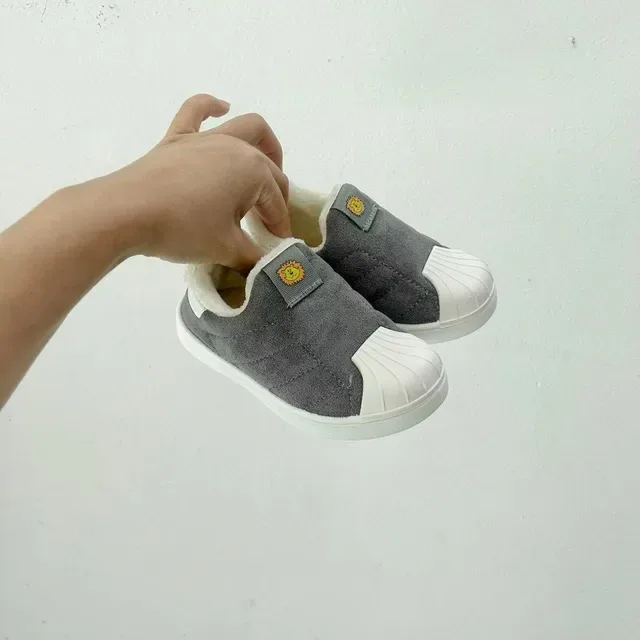 Adidas Superstar Kids Slip-On Quilted Gray Lifestyle Sneakers 13