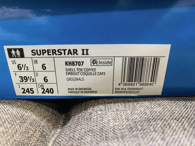 Adidas Superstar Off-White and Brown Lifestyle Sneakers 2