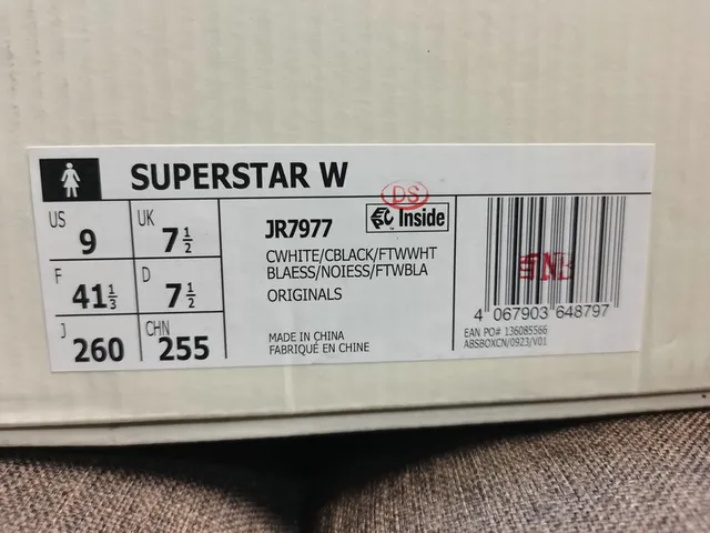 Adidas Superstar Quilted White Black Lifestyle Sneakers 22