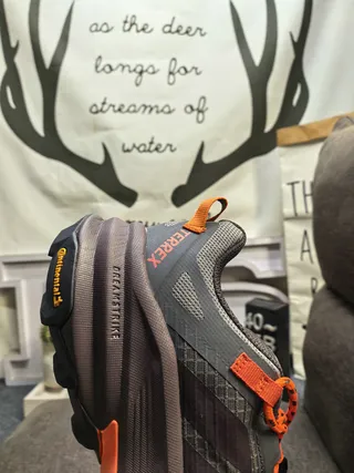 Adidas TERREX Agravic Flow gris violet orange chaussures de course 3