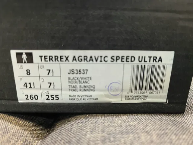 Adidas TERREX White Orange Mesh Upper Sculpted Midsole Lifestyle Sneakers 2