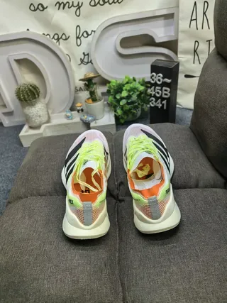 Adidas TERREX White Orange Mesh Upper Sculpted Midsole Lifestyle Sneakers 18