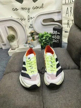 Adidas TERREX White Orange Mesh Upper Sculpted Midsole Lifestyle Sneakers 20
