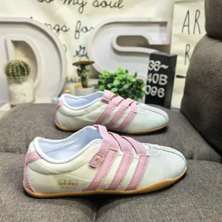 Adidas Tokyo Laceless Three-Stripe Lifestyle Sneakers