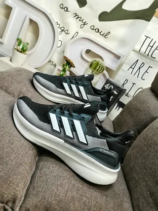 Adidas Ultraboost White Light Blue Black Red Running Shoes 17
