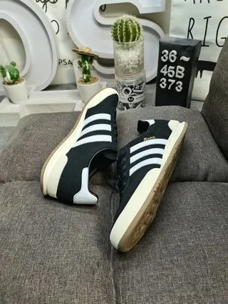 Adidas White Blue Low-Top Leather Upper Lifestyle Sneakers 16