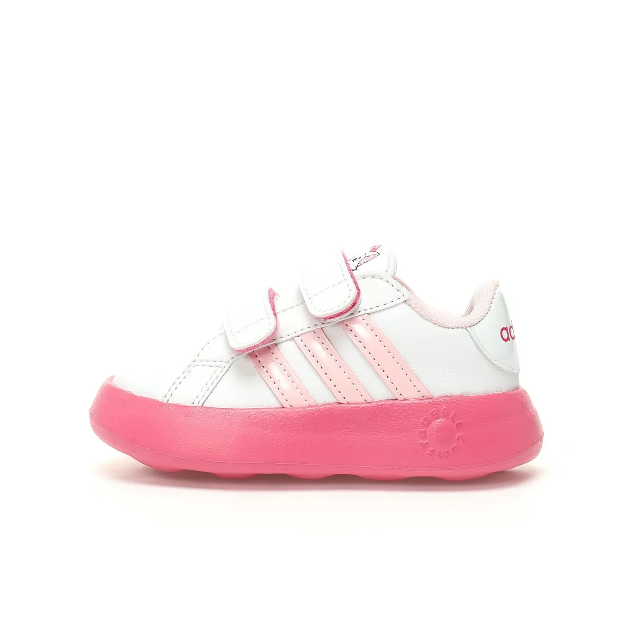 Adidas White Blue Low-Top Velcro Strap Closure Lifestyle Sneakers 4