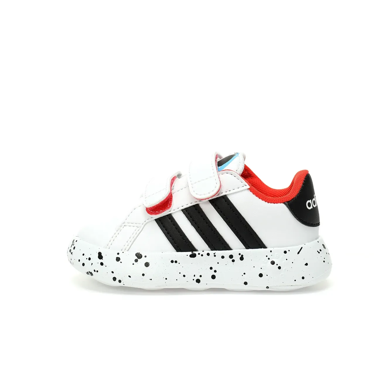 Adidas White Blue Low-Top Velcro Strap Closure Lifestyle Sneakers 6