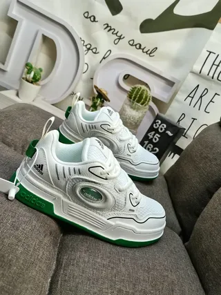 Adidas White Mesh Lifestyle Sneakers 9
