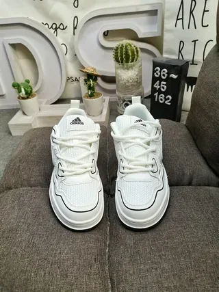 Adidas White Mesh Lifestyle Sneakers 20