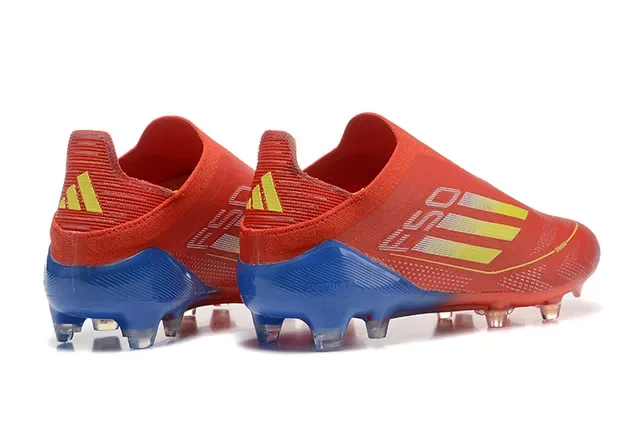 Adidas X Chaussures de Football Rouge Bleu Jaune Firm-Ground 2