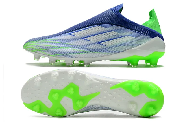 Adidas X Speedflow Red Lime Green Firm-Ground Chaussures de football 3