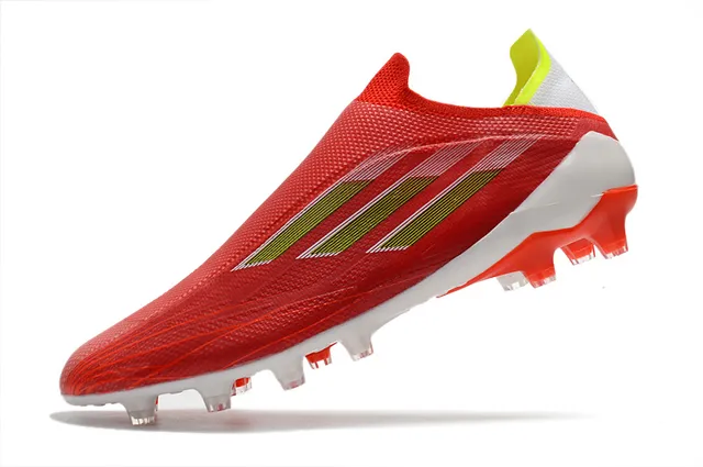 Adidas X Speedflow Red Lime Green Firm-Ground Chaussures de football 11
