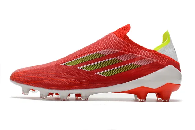 Adidas X Speedflow Red Lime Green Firm-Ground Chaussures de football 12