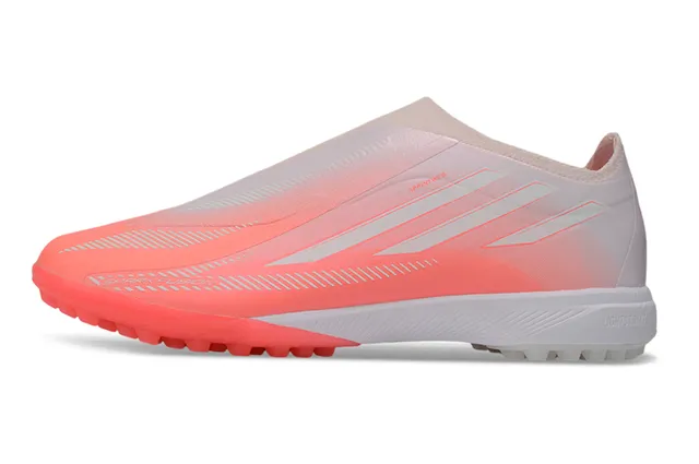 Adidas X Speedflow Spark Fusion White Coral أحذية كرة القدم للعشب الصناعي 7
