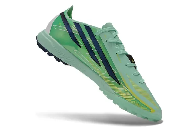 Adidas X Speedportal Chaussures de football Mint Green Navy Yellow Turf 2