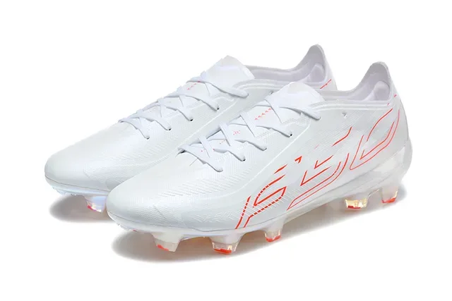 Adidas X Speedportal chuteira de futebol branco vermelho iridiscente para gramado firme 8