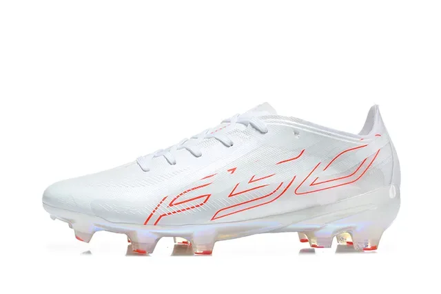 Adidas X Speedportal chuteira de futebol branco vermelho iridiscente para gramado firme 10