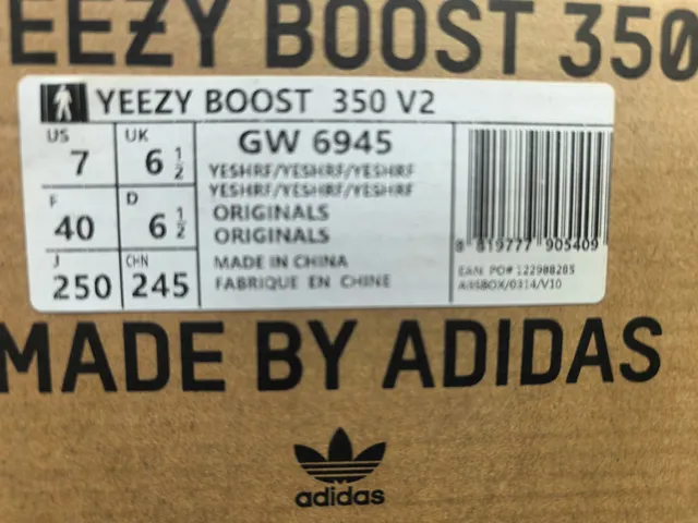 Adidas Yeezy Boost 350 V2 Zebra Lifestyle Sneakers 12