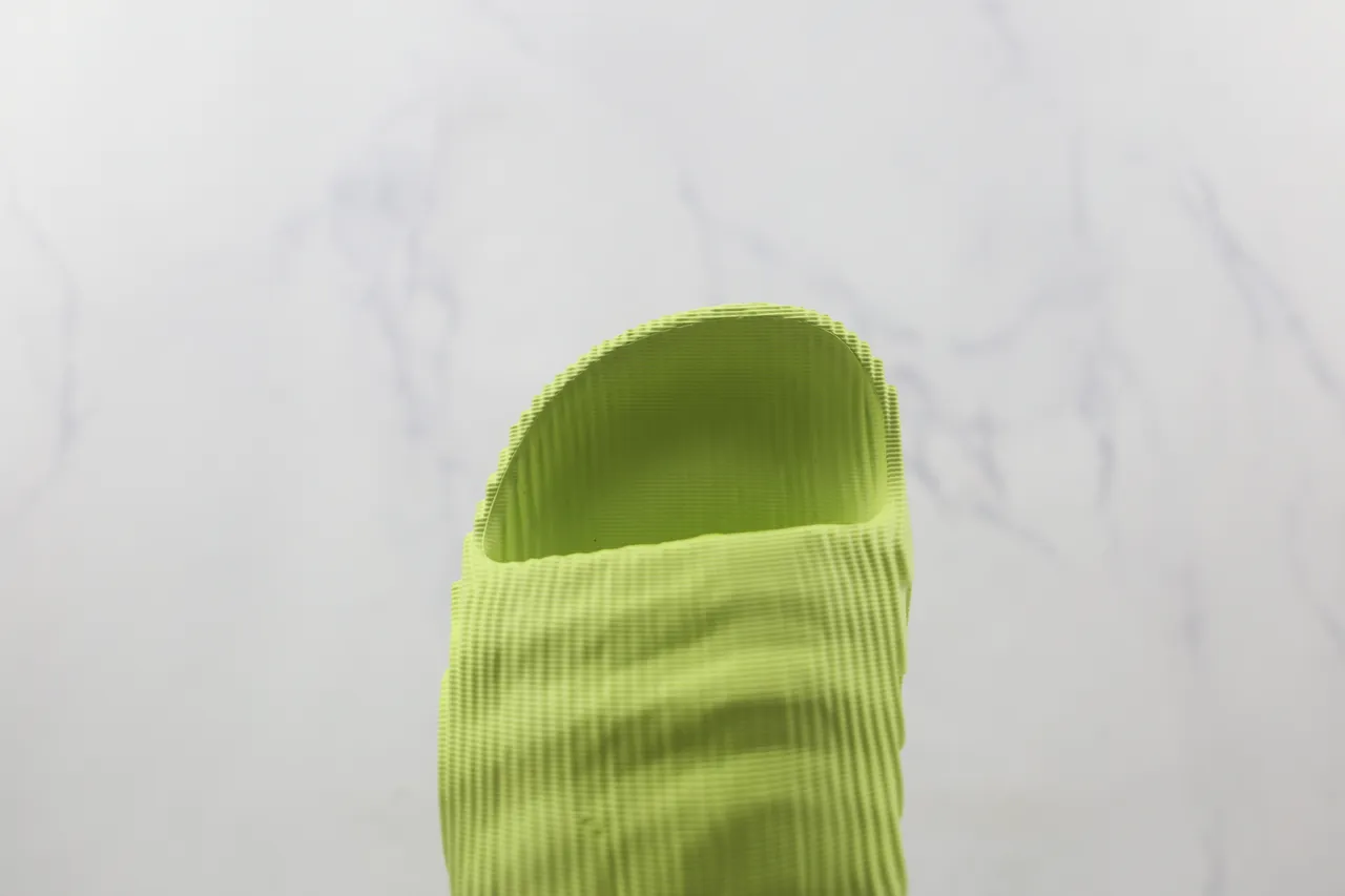 Adidas Yeezy Slide Neon Lime Green Slippers 6