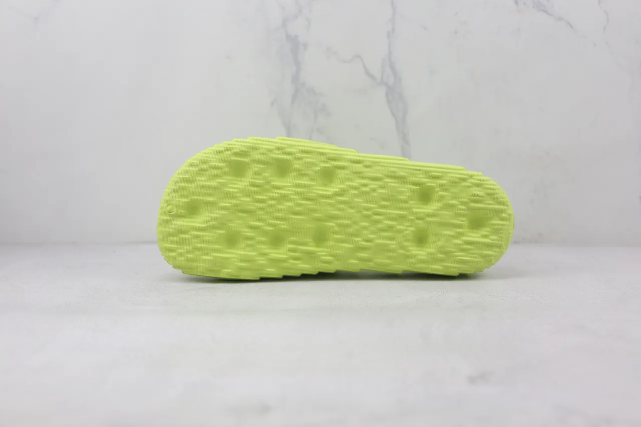 Adidas Yeezy Slide Neon Lime Green Slippers 8