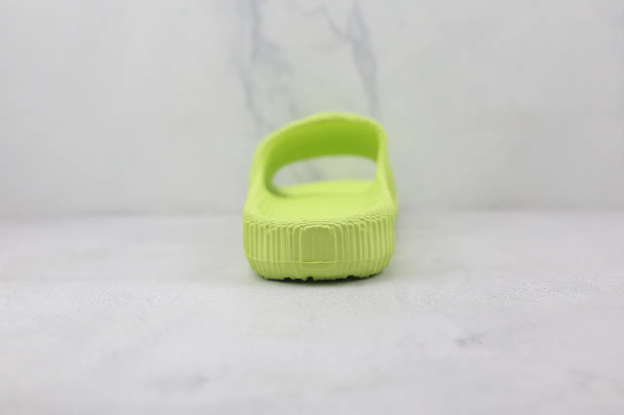 Adidas Yeezy Slide Neon Lime Green Slippers 9