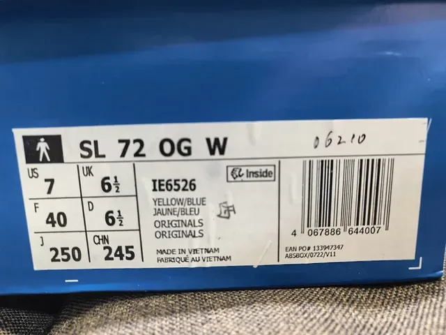 Adidas Yellow Blue Retro Runner Silhouette Suede And Synthetic Upper Lifestyle Sneakers 2