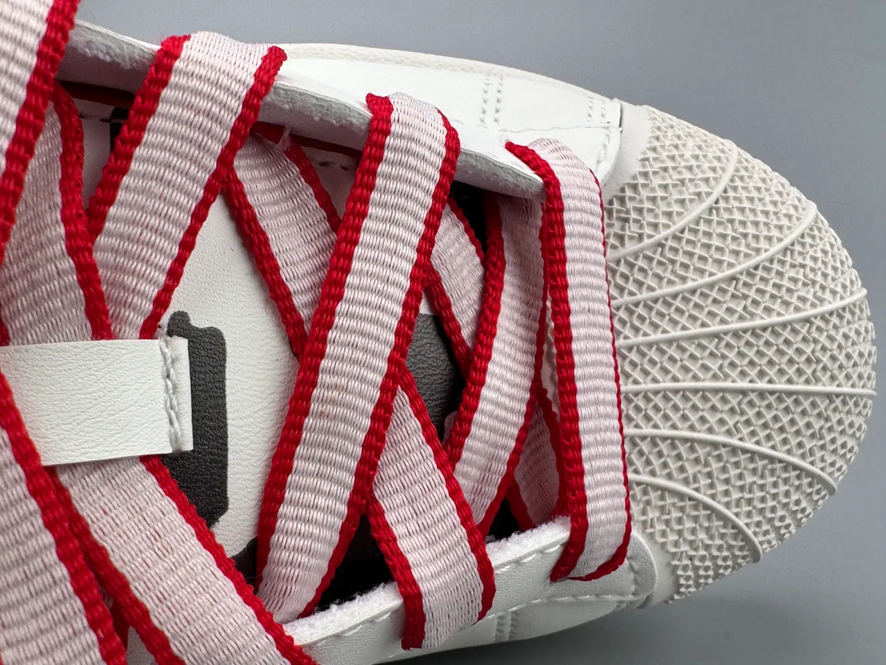 Adidas Originals Superstar White Red Brown Lifestyle Sneakers 7