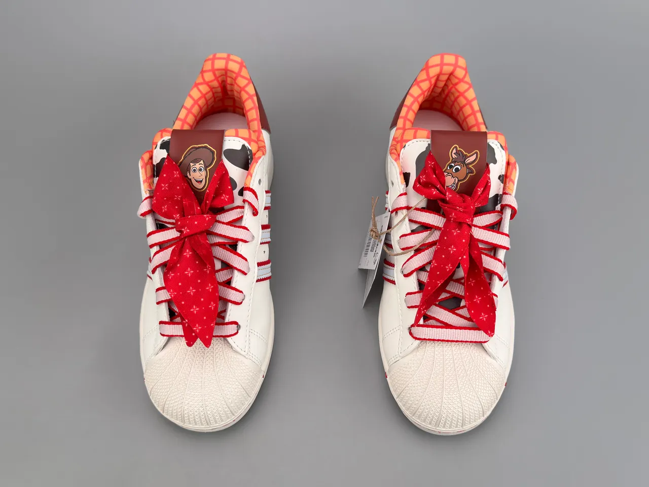 Adidas Originals Superstar White Red Brown Lifestyle Sneakers 9