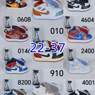 Air Jordan 1 Multicolor Panel Kids Lifestyle Sneakers