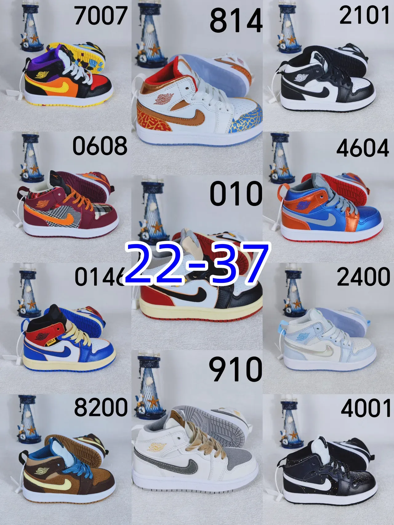Air Jordan 1 Multicolor Panel Kids Lifestyle Sneakers 1