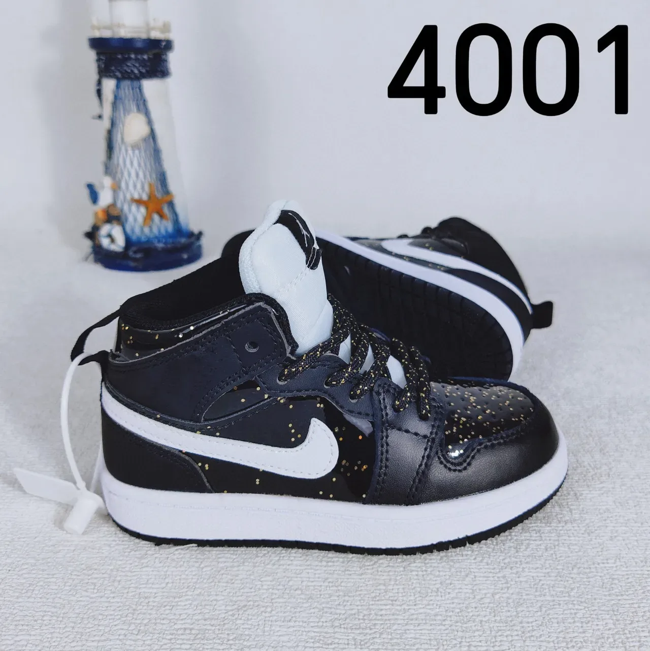 Air Jordan 1 Multicolor Panel Kids Lifestyle Sneakers 11
