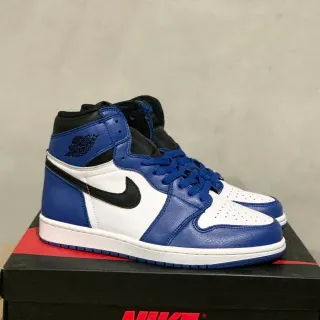 Air Jordan 1 Royal Blue White Black Basketball Shoes