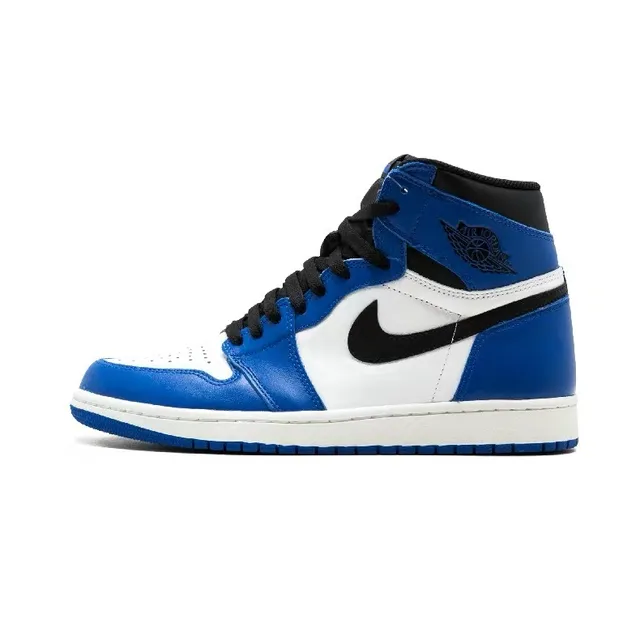 Air Jordan 1 Royal Blue White Black Basketball Shoes 5