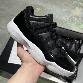 Air Jordan 11 Black Patent Leather Basketball Shoes
