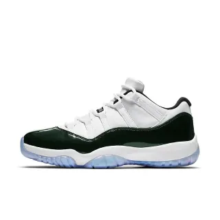 Air Jordan 11 白色暗绿色漆皮篮球鞋