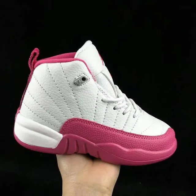 Air Jordan 12 Red and White Basketball Shoes 18